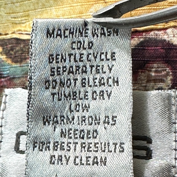 Chico's Floral Brocade Jacket S Tapestry Print Cotton‎ Silk Blend Statement Coat - Picture 4 of 7